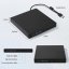 AMMTOO Externí DVD jednotka USB A/USB C 2.0/3.0, přenosná