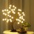 Svítící strom - Třešňový květ, 45cm, 40LED, teplá bílá