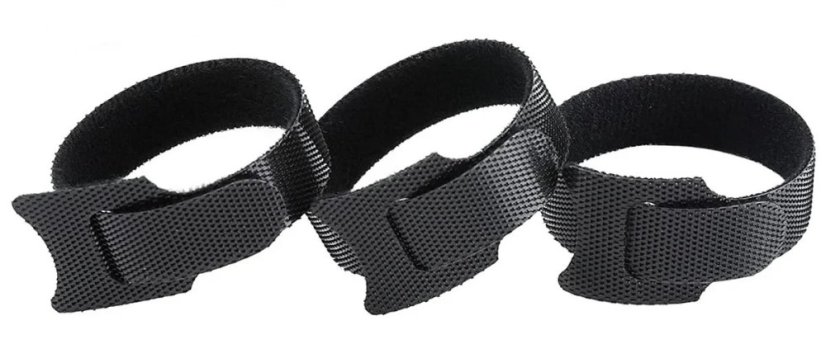 Nylonová stahovací páska kabelů 150 x 10 mm, černá