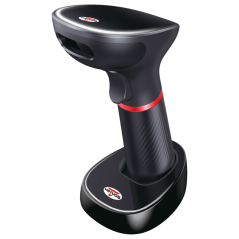 Scanner VIRTUOS HW-855A, bezdrátový se základnou USB, černý