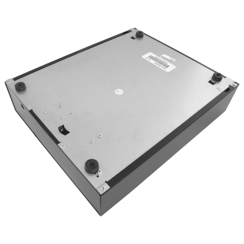 Pokladní zásuvka VIRTUOS mikro EK-300C, černá, s kabelem, kovové držáky bankovek