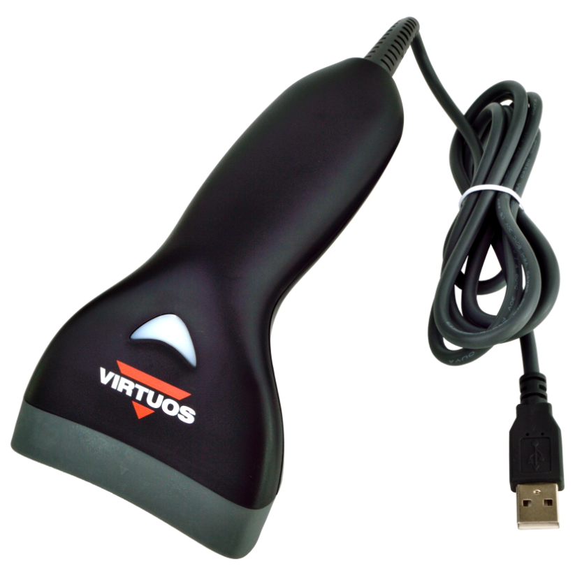 Scanner VIRTUOS HT-10, USB, černá