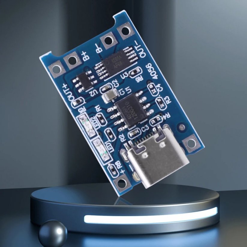 Type-C USB 5V 1A 18650 TP4056 modul nabíjení lithiových baterií s ochranou