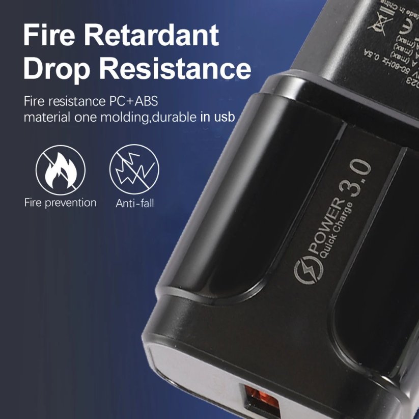 POWER 18W QC 3.0 USB nabíječka 3A