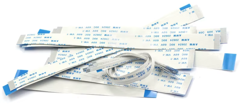 Flat flexible kabel AWM 20624 80C 60V VW-1, direct (přímý), 6 pin, 0.5 mm, 15 cm