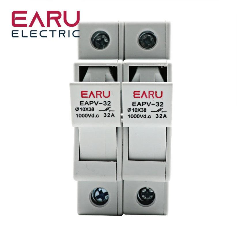 EARU 2P DIN pojistkový odpojovač PV DC 1000V 32A