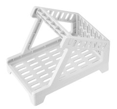 Stojan na etikety, světlý, pro role a skládané štítky, plast