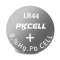 PKCELL LR44 alkalická baterie 1.5V, 1ks