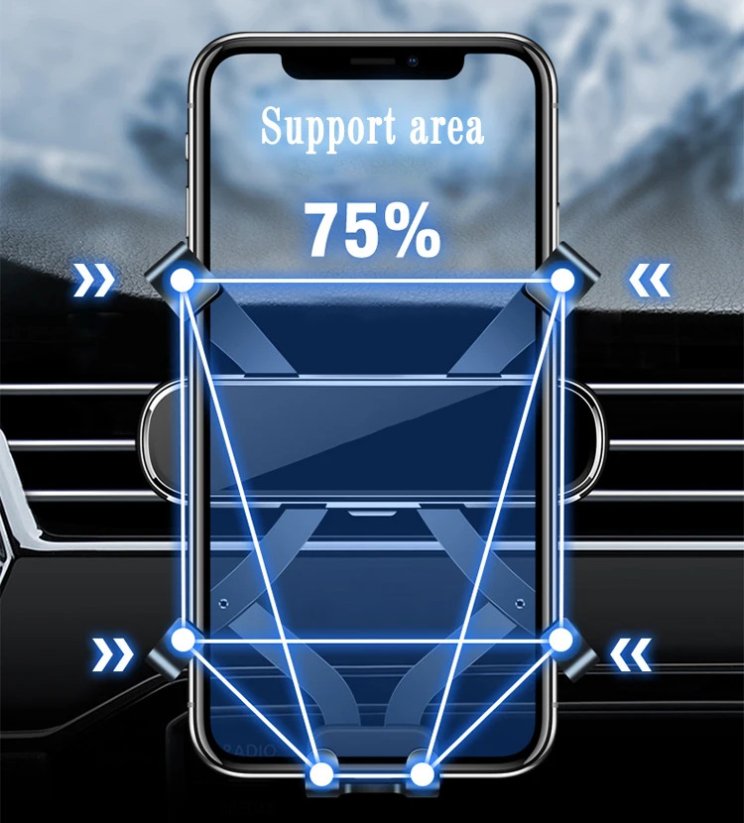 Mazda 6 2016-2019 (GJ) držák telefonu, komplet, černý