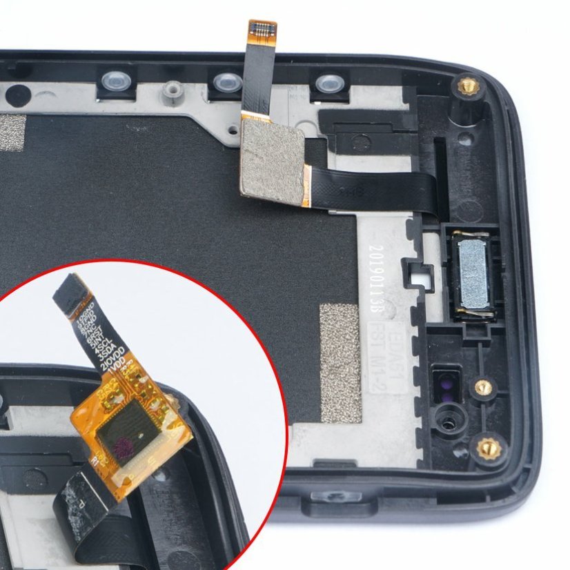 Honeywell ScanPal EDA51 LCD modul s dotykovou plochou a rámečkem (přední panel)