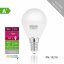 Whitenergy LED žárovka SMD2835 B45 E14 5W bílá mléčná studená
