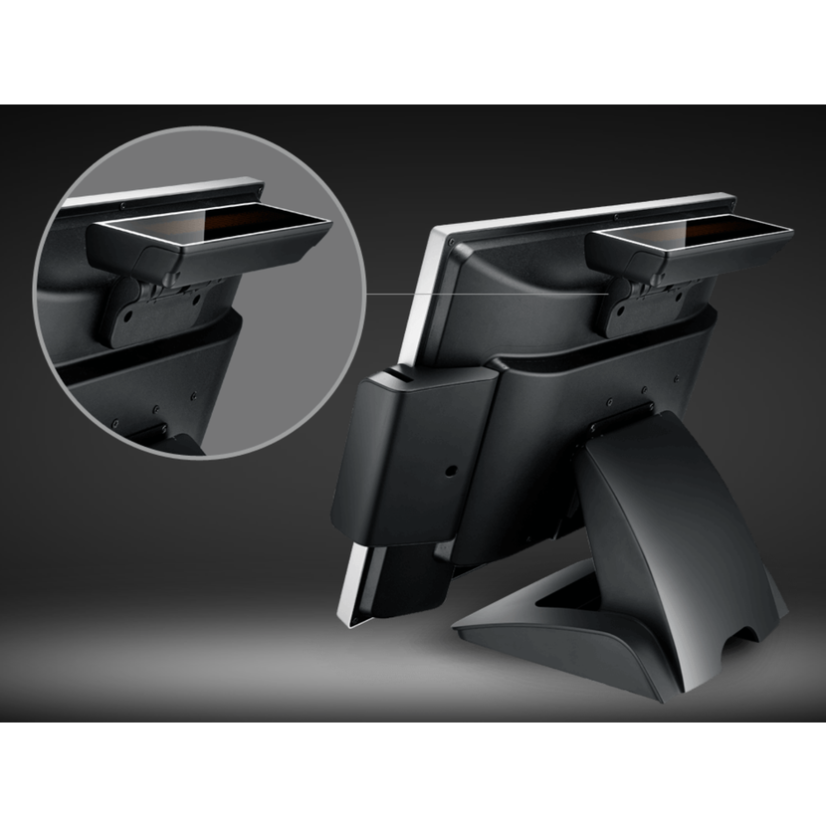 TYSSO VFD zákaznický displej pro POS-1000 (SEMI-POS-1000-VFD-R-B-P)