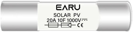 EARU solar DC 1000V FV pojistka 20A pro solární panely