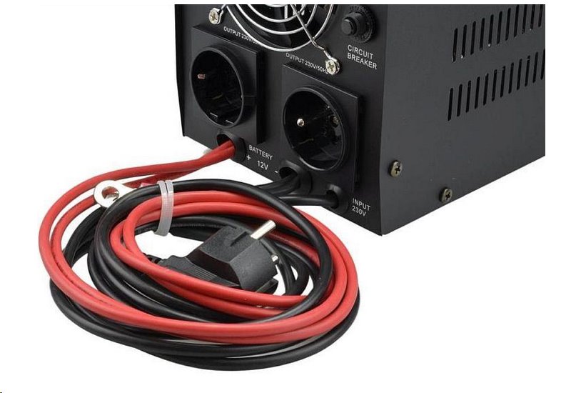 KEMOT PROsinus-500 záložní zdroj, 500 VA / 300W, 12V