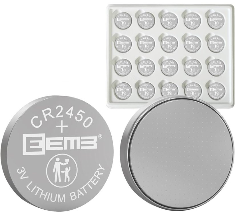 EEMB CR2450 baterie 3V 650mAh - plato 20ks