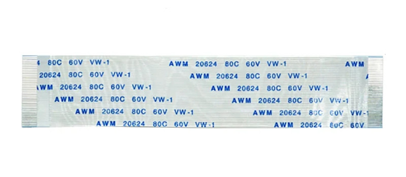 Flat flexible kabel AWM 20624 80C 60V VW-1, direct (přímý), 50pin, 0.5mm, 15cm