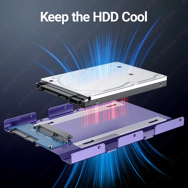 JEYI 2,5" na 3,5" SSD HDD adaptér pevného disku