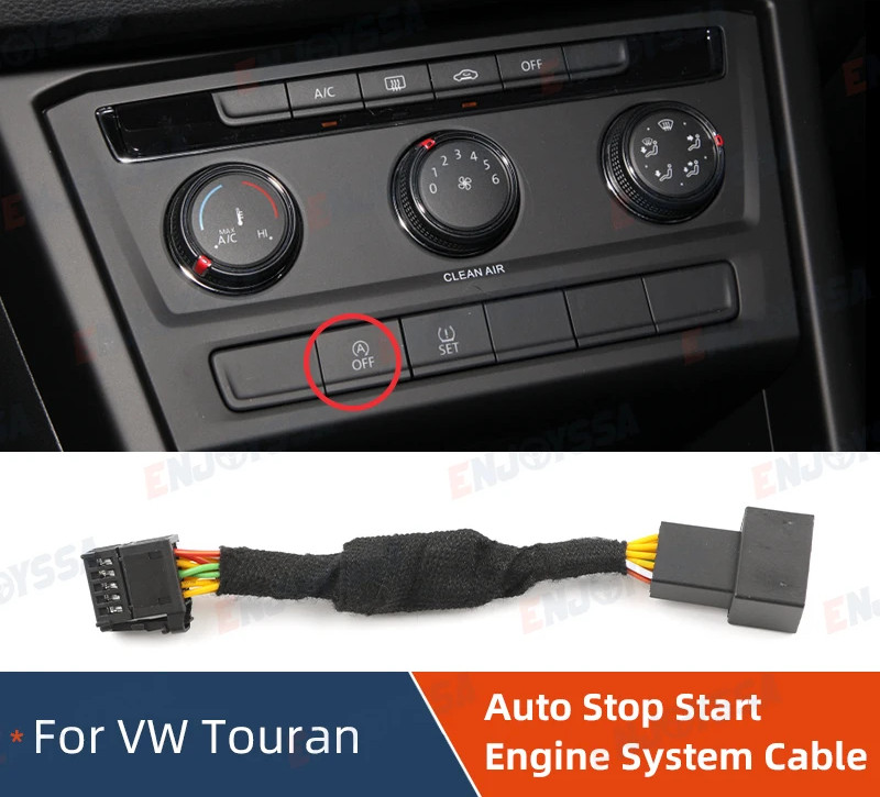 VW Touran automatická deaktivace Start/Stop, paměťový kabel