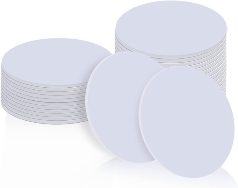 NTAG215 NFC karta mince 25mm 13.56MHz