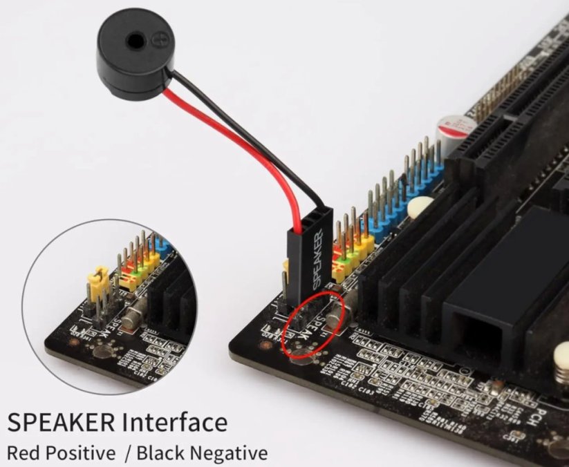 Mini PC interní BIOS bzučák pro MB