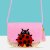 Beruška Crossbody plstěná taška DIY, řemeslná sada pro děti