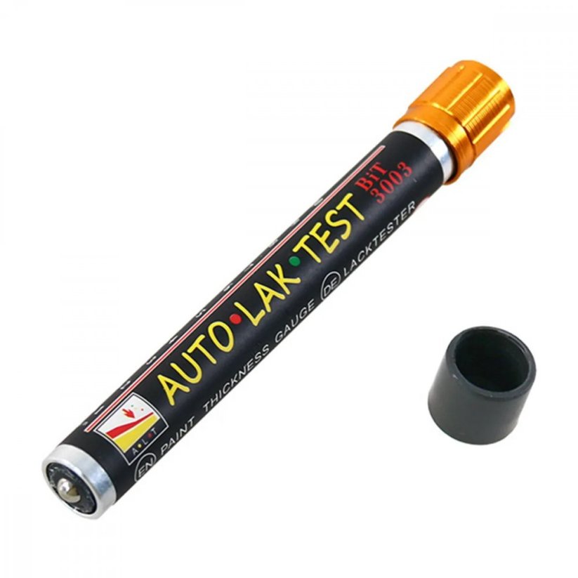 Autolak testovací pero tloušťky laku, magnetický