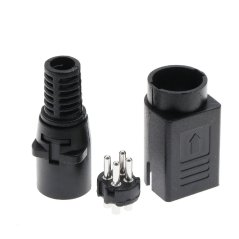 DIN 4Pin Male DC Power konektor, 24V