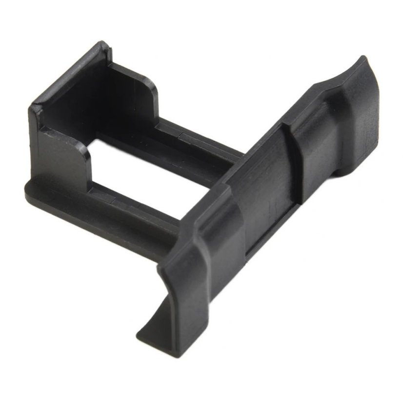 Klip pro odvod vody FV panelů 30mm, plast, černý