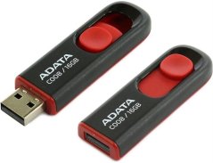 ADATA C008 16GB, černo / červená