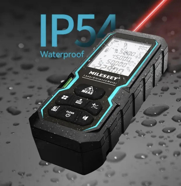 MILESEEY S6 laserový měřič vzdálenosti 40m