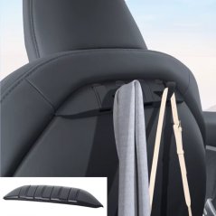 Skryté háčky na sedadlo Tesla 3 a Tesla Y, 2ks