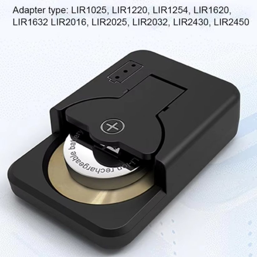 RSC-X2-2 USB C naíječka knoflíkových baterií LIR