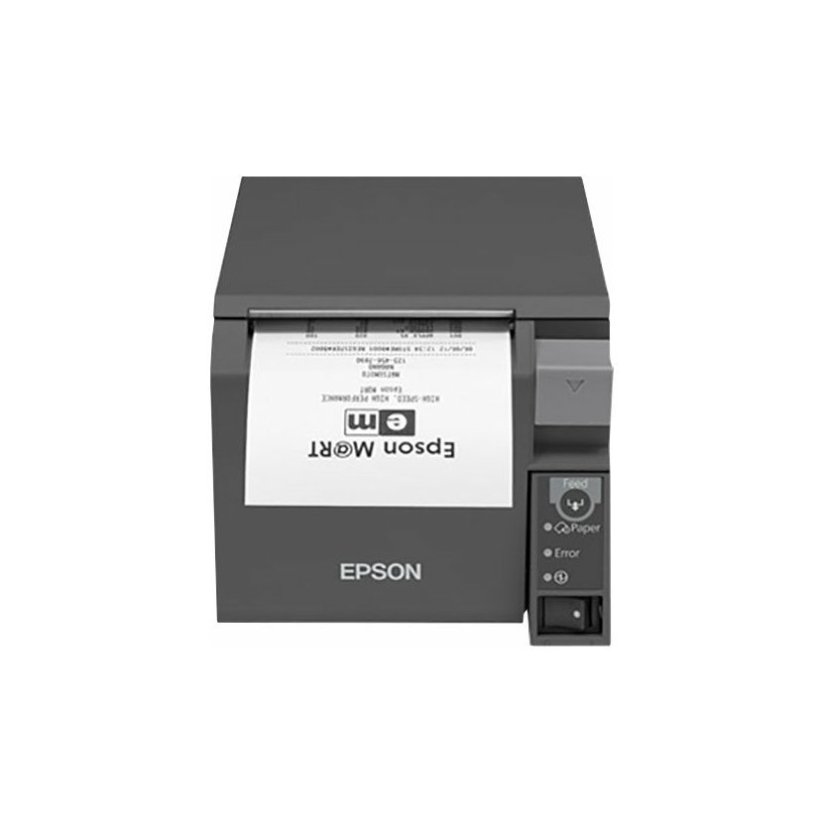 Epson TM-T70II Serial + Built-in USB, PS, EDG, EU, tmavá