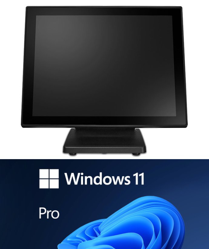 TYSSO TP-1615N, N97, 8GB RAM, 256GB M.2, 15" CAP, FB s MS Windows 11 PRO