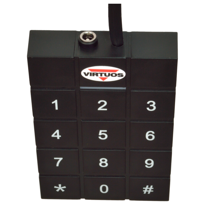 VIRTUOS RFID 125 kHz adaptér s klávesnicí pro pokladní zásuvky 24V