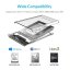 Pouzdro na 2.5" HDD SSD SATA, USB 3.1 Typ C, transparentní