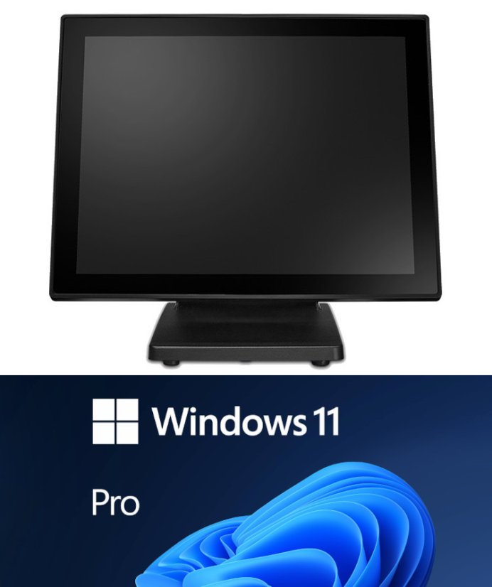 TYSSO TP-1615N, N97, 8GB RAM, 256GB M.2, 15" CAP, FB s MS Windows 11 PRO