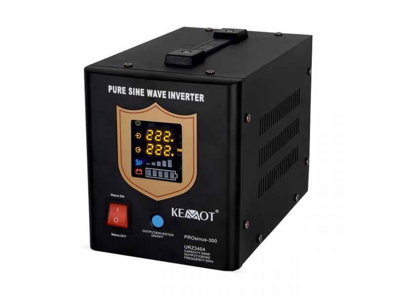 KEMOT PROsinus-500 záložní zdroj, 500 VA / 300W, 12V