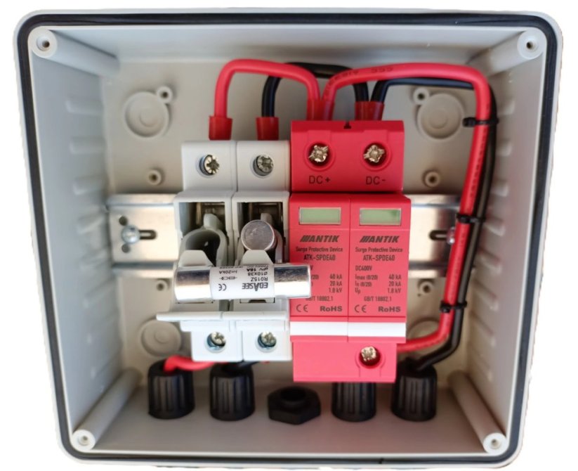 ANTIK DC Box DC 01 nástěnný rozvaděč pro 1 string