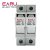 EARU 2P DIN pojistkový odpojovač PV DC 1000V 32A