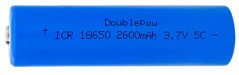 Baterie Doublepow 18650 2600mAh 3.7V 9.62Wh Li-Ion