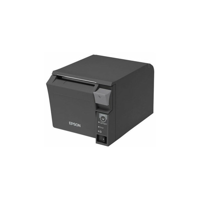 Epson TM-T70II Serial + Built-in USB, PS, EDG, EU, tmavá