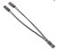 PC MB PIN kabel rozdvojka, 1x samice / 2x samec, 10cm