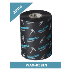ARMOR Inkanto páska, 110mm x 300m APR6, OUT, WAX-RESIN (vosk/pryskyřice), černá